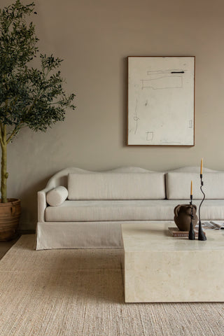Sable Sofa | Woven Ivory