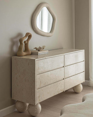Miro Chest of Drawers Storage En Gold