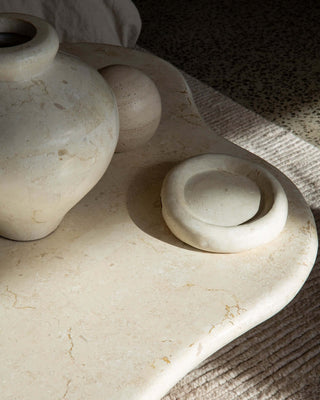 Lilo Catch-All, Natural White Small Tableware En Gold