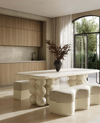 Perlas Dining Table Dining Table En Gold
