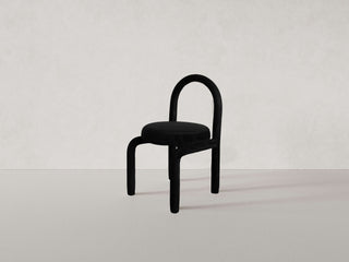 Daisy Chair, Black Seating En Gold