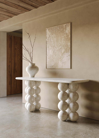 Perlas Console Table Console Table En Gold