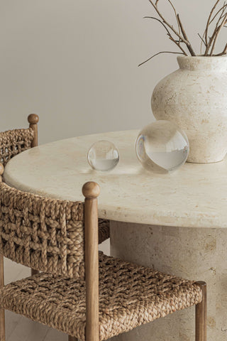 Pablo Chair, Natural Seating En Gold