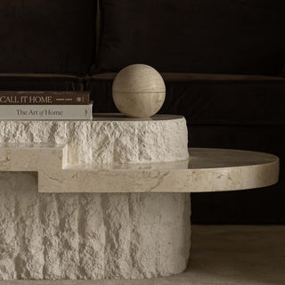 Arena Table Coffee Table En Gold