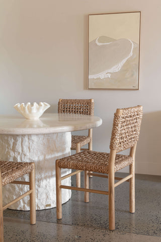 Gable Chair, Natural Seating En Gold