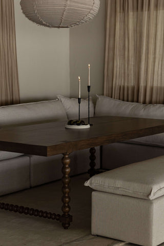 Santos Dining Table Dining Table en gold