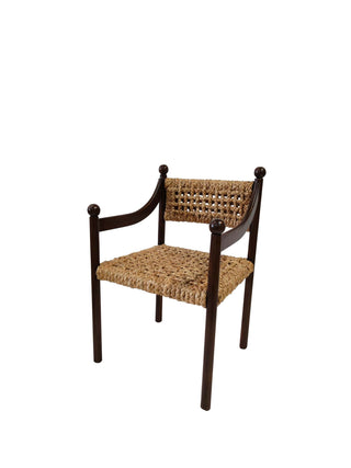 Pablo Armchair, Espresso Seating En Gold