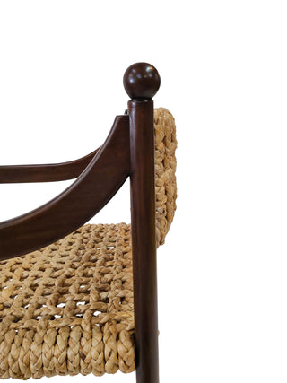 Pablo Armchair, Espresso Seating En Gold