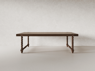 Santos Dining Table Dining Table en gold