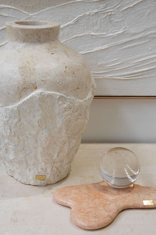 Tali Tray, Rosé Small Tableware En Gold