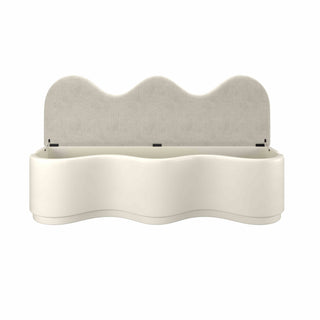 Triana Bench, Cream Seating En Gold