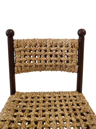 Pablo Chair, Espresso Seating En Gold