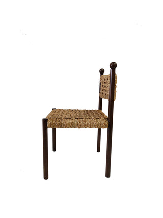 Pablo Chair, Espresso Seating En Gold