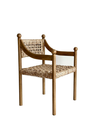 Pablo Armchair, Natural Seating En Gold