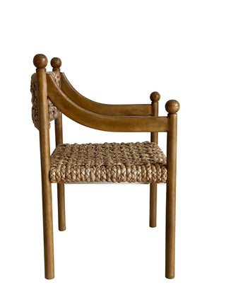 Pablo Armchair, Natural Seating En Gold
