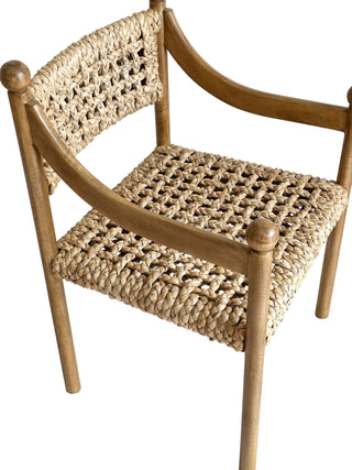 Pablo Armchair, Natural Seating En Gold