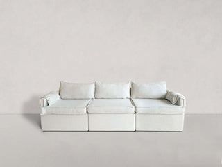 Santiago Modular Sofa, 3 Seater Sofas En Gold