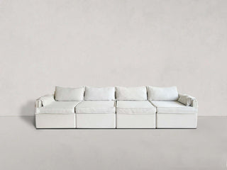 Santiago Modular Sofa, 4 Seater Sofas En Gold