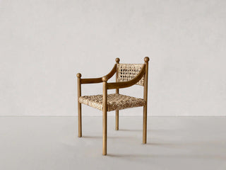 Pablo Armchair, Natural Seating En Gold