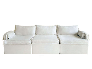 Santiago Modular Sofa, 3 Seater Sofas En Gold