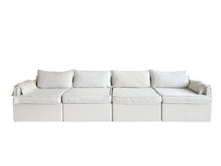 Santiago Modular Sofa, 4 Seater Sofas En Gold