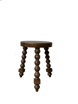 Santos Milk Stool Seating en gold