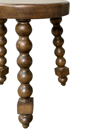 Santos Milk Stool Seating en gold