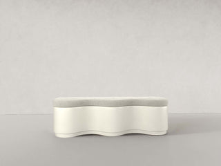 Triana Bench, Cream Seating En Gold