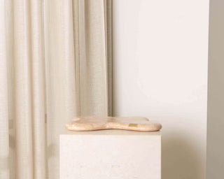 Tali Tray, Rosé Small Tableware En Gold