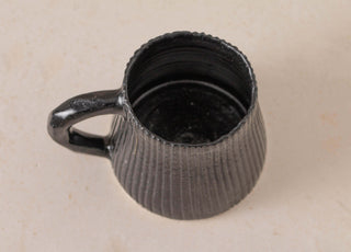 Barnacle Mug, Black Tableware Mia Casal Ceramics