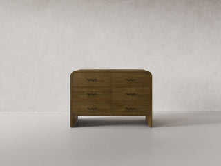 Bruno Chest of Drawers, Espresso Storage En Gold