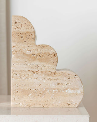 Cloud Bookends Sculptures En Gold