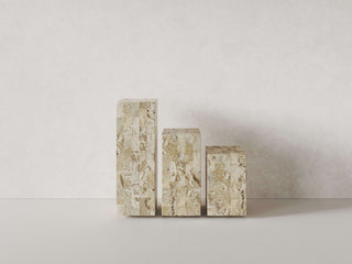 Cream Stone Plinths Plinth En Gold