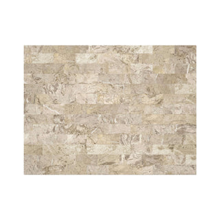 Mala Coffee Table, Cream Stone Coffee Table En Gold