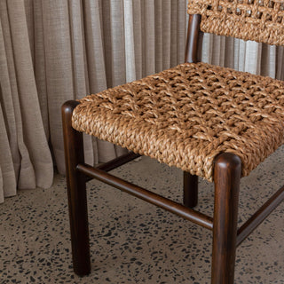 Gable Chair, Espresso Seating En Gold