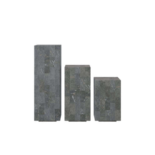 Grey Stone Plinths Plinth En Gold