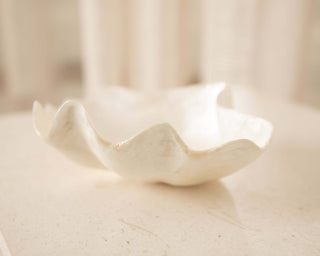 Clam Dish Tableware En Gold