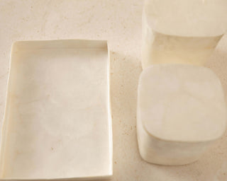 Tray and Canister Set Tableware En Gold