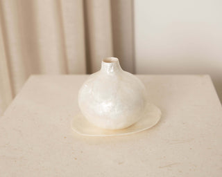 Bulb and Dish Set Tableware En Gold