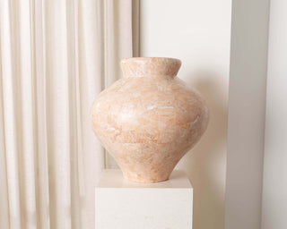 Laguna Vase, Rosé Large Vases En Gold