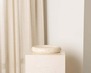 Lilo Catch-All, Natural White Large Tableware En Gold