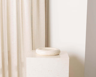 Lilo Catch-All, Natural White Small Tableware En Gold