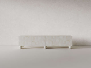 Miro Entertainment Unit, Large Entertainment Unit En Gold