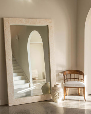Mateo Floor Mirror Standing Mirrors En Gold