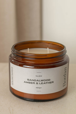 Sandalwood Amber & Leather by Bordan