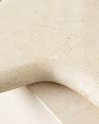 Tali Tray, Natural White Large Tableware En Gold
