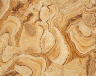 Tali Tray, Caramel Stone Large Tableware En Gold