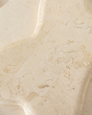 Tali Tray, Natural White Small Tableware En Gold