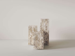 Cream Stone Plinths Plinth En Gold