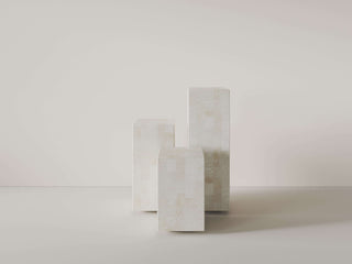 Fossil Stone Plinths Plinth En Gold